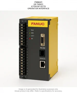 FANUC; GE FANUC; IC754VSF15CTD; OPERATOR INTERFACE