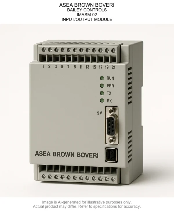 IMASM-02.webp ASEA BROWN BOVERI; BAILEY CONTROLS; IMASM-02; INPUT/OUTPUT MODULE