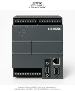 SIEMENS; 6ES5312-3AB12; IN EXPANSION UNIT