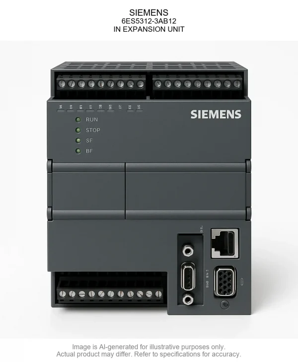 SIEMENS; 6ES5312-3AB12; IN EXPANSION UNIT