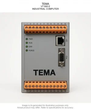 TEMA; VT 600 E; INDUSTRIAL COMPUTER