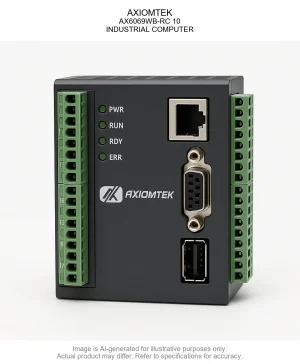 AXIOMTEK; AX6069WB-RC 10; INDUSTRIAL COMPUTER