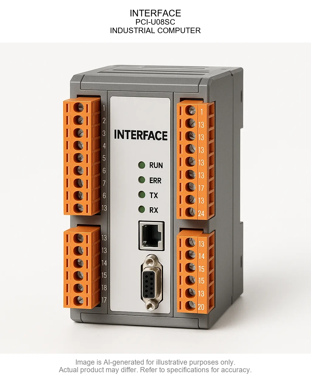 INTERFACE; PCI-U08SC; INDUSTRIAL COMPUTER