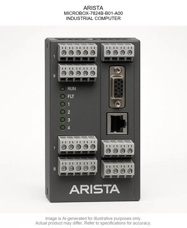 ARISTA; MICROBOX-7824B-B01-A00; INDUSTRIAL COMPUTER