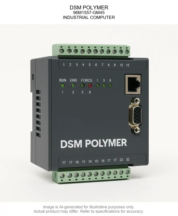 DSM POLYMER; 96M1557-GM45; INDUSTRIAL COMPUTER