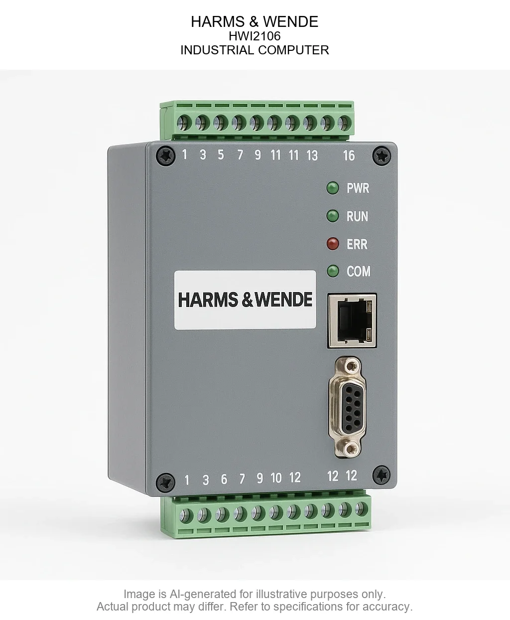 HARMS & WENDE; HWI2106; INDUSTRIAL COMPUTER