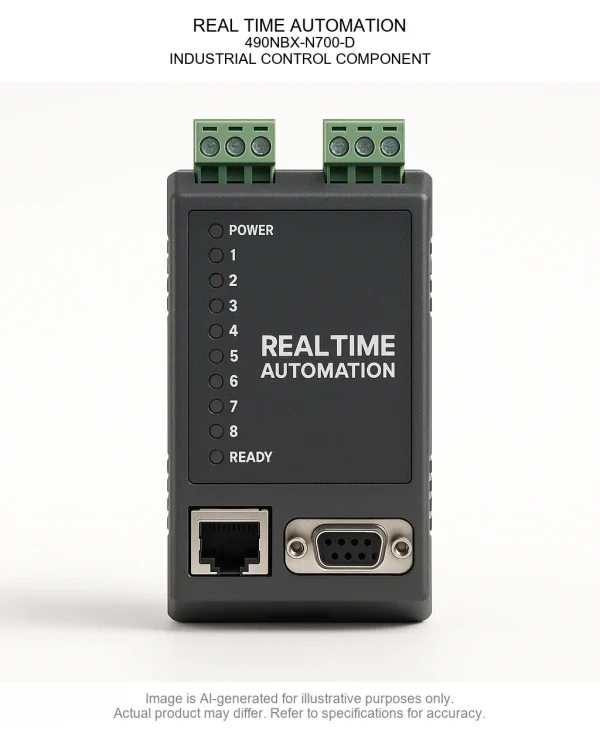 REAL TIME AUTOMATION; 490NBX-N700-D; INDUSTRIAL CONTROL COMPONENT