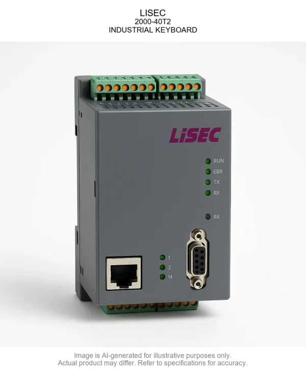 LISEC; 2000-40T2; INDUSTRIAL KEYBOARD