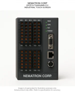NEMATRON CORP; EPCP15-T2440XANR-C31; INDUSTRIAL TOUCH SCREEN