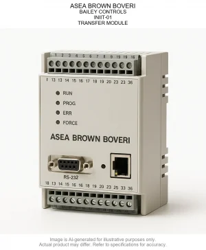 ASEA BROWN BOVERI; BAILEY CONTROLS; INIIT-01; TRANSFER MODULE