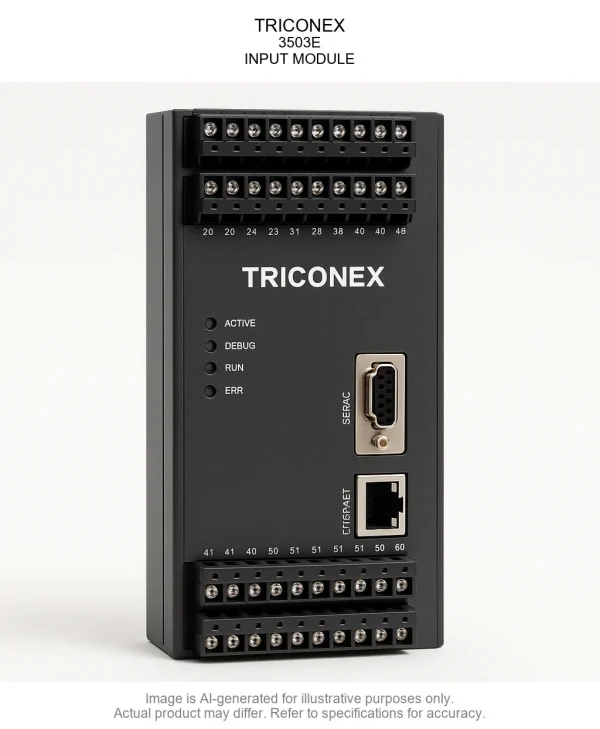 TRICONEX; 3503E; INPUT MODULE