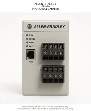 ALLEN BRADLEY; 1771-IF04; INPUT MODULE ANALOG