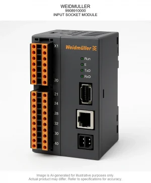 WEIDMULLER; 9908910000; INPUT SOCKET MODULE