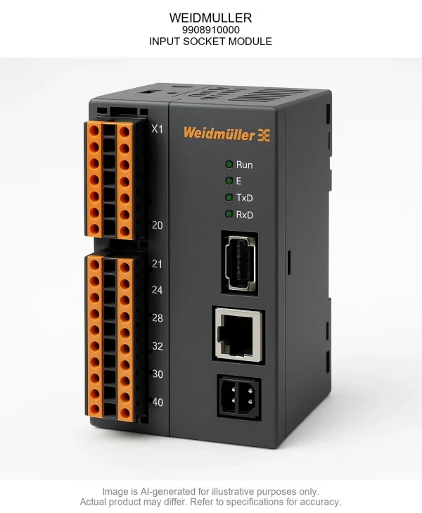WEIDMULLER; 9908910000; INPUT SOCKET MODULE