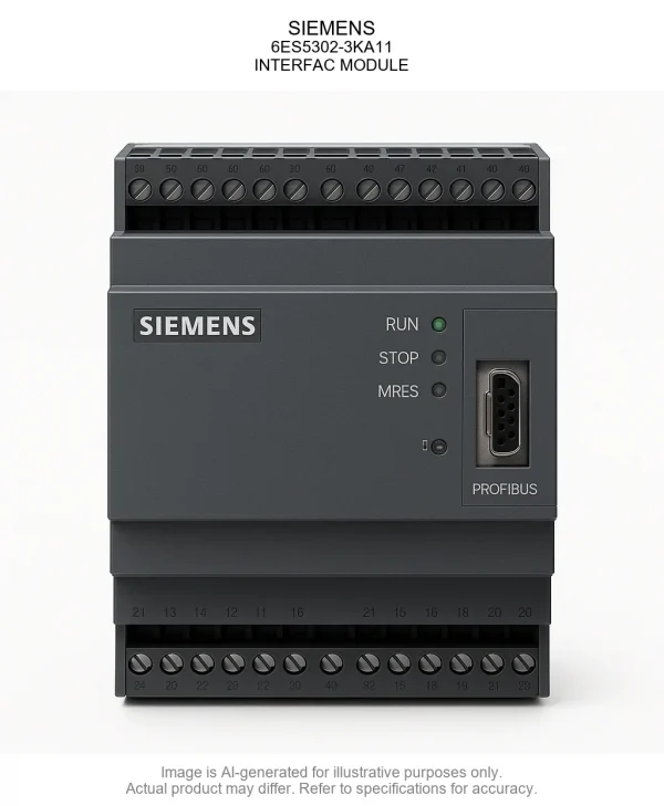 SIEMENS; 6ES5302-3KA11; INTERFAC MODULE