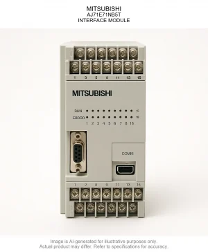 MITSUBISHI; AJ71E71NB5T; INTERFACE MODULE
