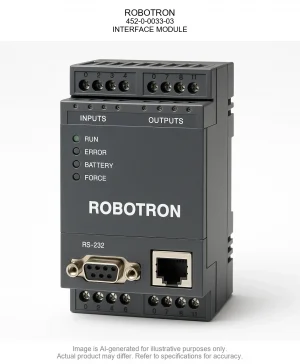 ROBOTRON; 452-0-0033-03; INTERFACE MODULE