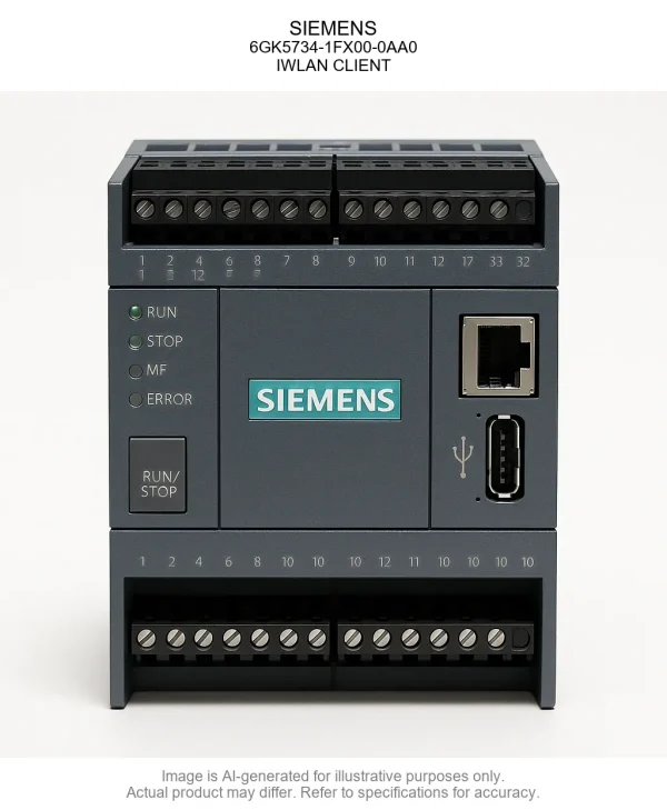 SIEMENS; 6GK5734-1FX00-0AA0; IWLAN CLIENT