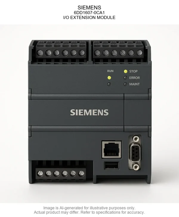 SIEMENS; 6DD1607-0CA1; I/O EXTENSION MODULE