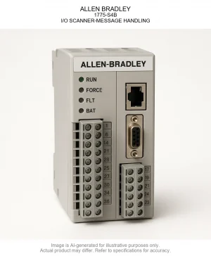 ALLEN BRADLEY; 1775-S4B; I/O SCANNER-MESSAGE HANDLING