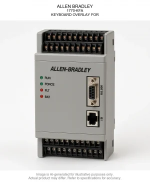 ALLEN BRADLEY; 1770-KFA; KEYBOARD OVERLAY FOR