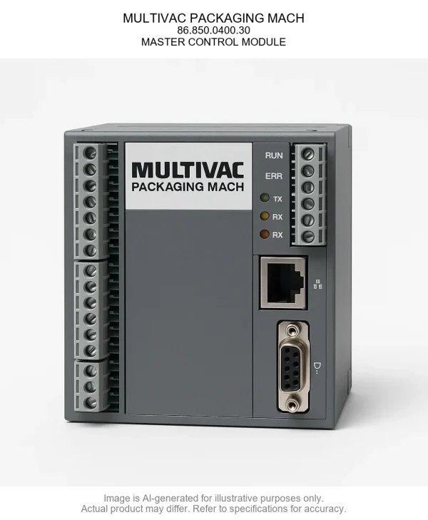 MULTIVAC PACKAGING MACH; 86.850.0400.30; MASTER CONTROL MODULE