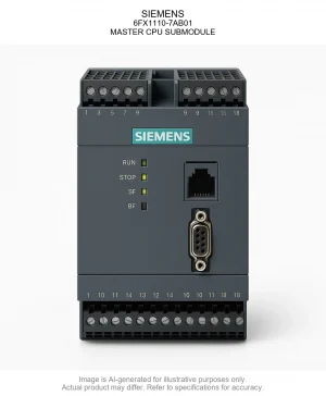 SIEMENS; 6FX1110-7AB01; MASTER CPU SUBMODULE