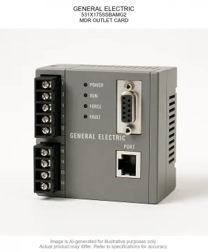 GENERAL ELECTRIC; 531X175SSBAMG2; MDR OUTLET CARD