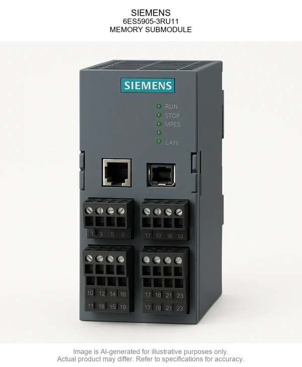 SIEMENS; 6ES5375-8LC11; MEMORY SUBMODULE