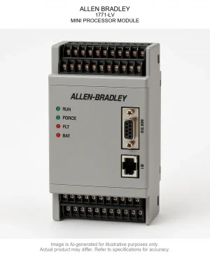 ALLEN BRADLEY; 1771-LV; MINI PROCESSOR MODULE