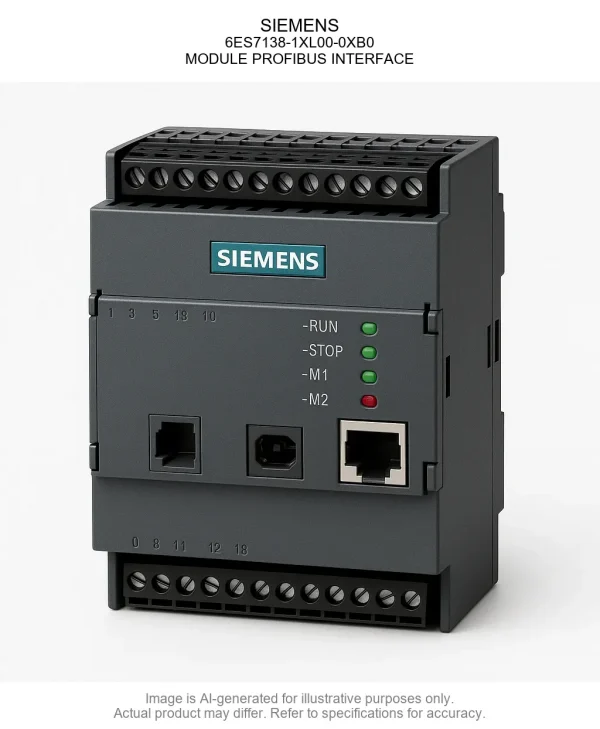 SIEMENS; 6ES7138-1XL00-0XB0; MODULE PROFIBUS INTERFACE