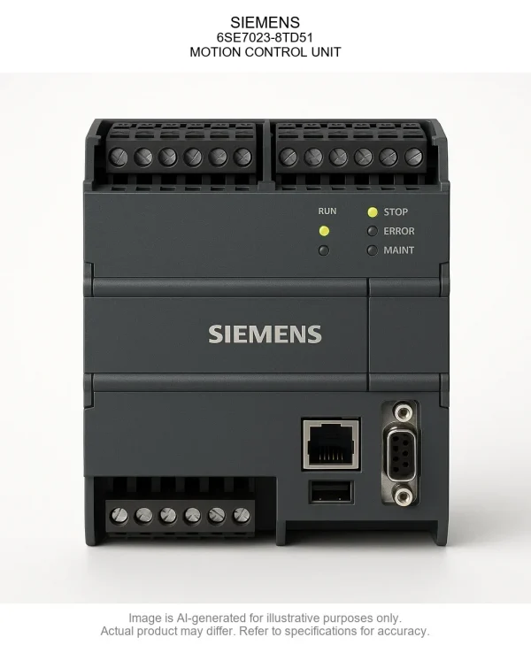 SIEMENS; 6SE7023-8TD51; MOTION CONTROL UNIT
