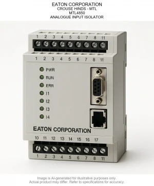 EATON CORPORATION; CROUSE HINDS - MTL; MTL4850; ANALOGUE INPUT ISOLATOR