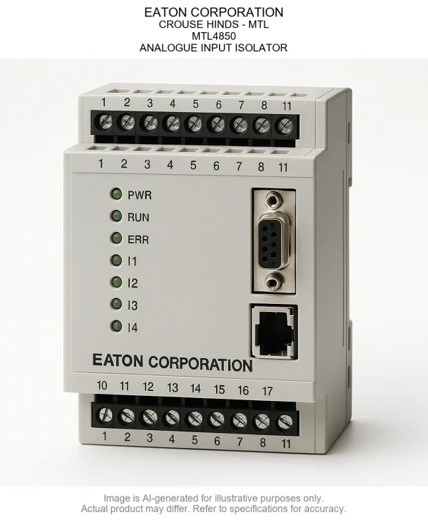 EATON CORPORATION; CROUSE HINDS - MTL; MTL4850; ANALOGUE INPUT ISOLATOR