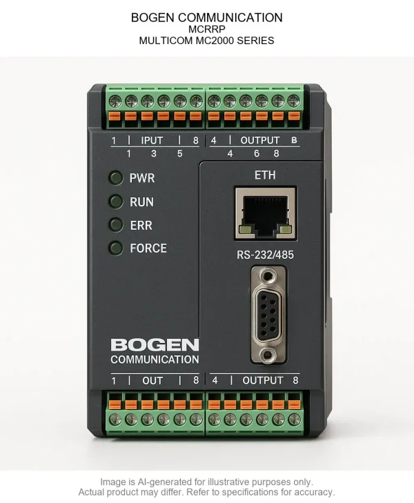 MULTICOM20MC200020SERIES.webp BOGEN COMMUNICATION; MCRRP; MULTICOM MC2000 SERIES