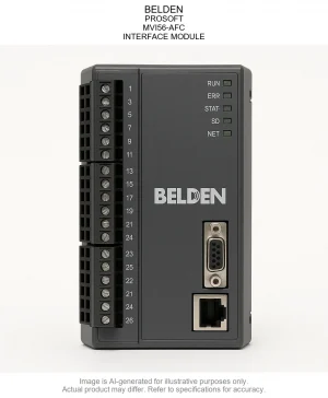 BELDEN; PROSOFT; MVI56-AFC; INTERFACE MODULE