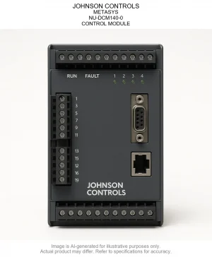 JOHNSON CONTROLS; METASYS; NU-DCM140-0; CONTROL MODULE