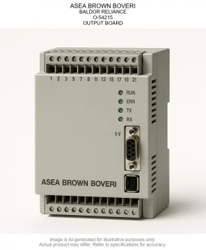 ASEA BROWN BOVERI; BALDOR RELIANCE; O-54215; OUTPUT BOARD