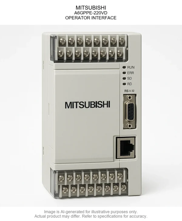 OPERATOR20INTERFACE.webp MITSUBISHI; A6GPPE-220VD; OPERATOR INTERFACE