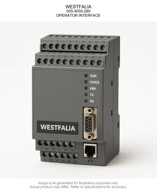 OPERATOR20INTERFACE.webp WESTFALIA; 005-4050-280; OPERATOR INTERFACE