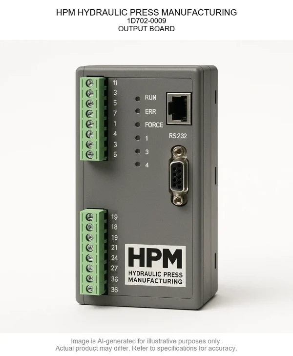 HPM HYDRAULIC PRESS MANUFACTURING; 1D702-0009; OUTPUT BOARD