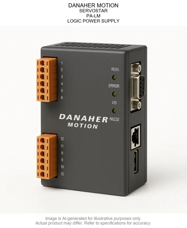 DANAHER MOTION; SERVOSTAR; PA-LM; LOGIC POWER SUPPLY