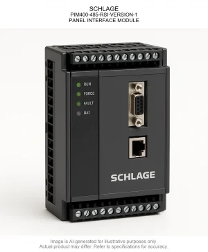 SCHLAGE; PIM400-485-RSI-VERSION-1; PANEL INTERFACE MODULE