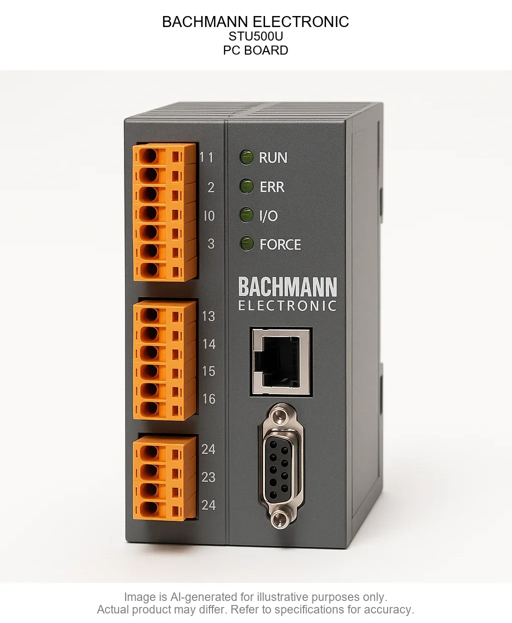 BACHMANN ELECTRONIC; STU500U; PC BOARD