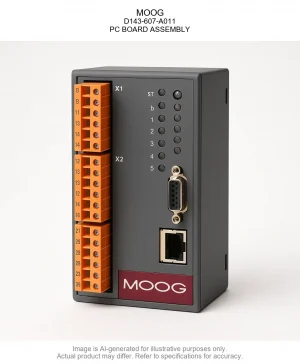 MOOG; D143-607-A011; PC BOARD ASSEMBLY