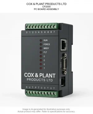COX & PLANT PRODUCTS LTD; CP2000; PC BOARD ASSEMBLY
