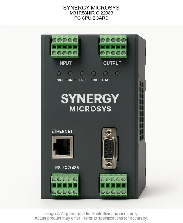 SYNERGY MICROSYS; M31R58NIR-C-22383; PC CPU BOARD