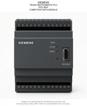 SIEMENS; TEXAS INSTRUMENTS PLC; PFS-3607; COMPUTER DATA MODULE