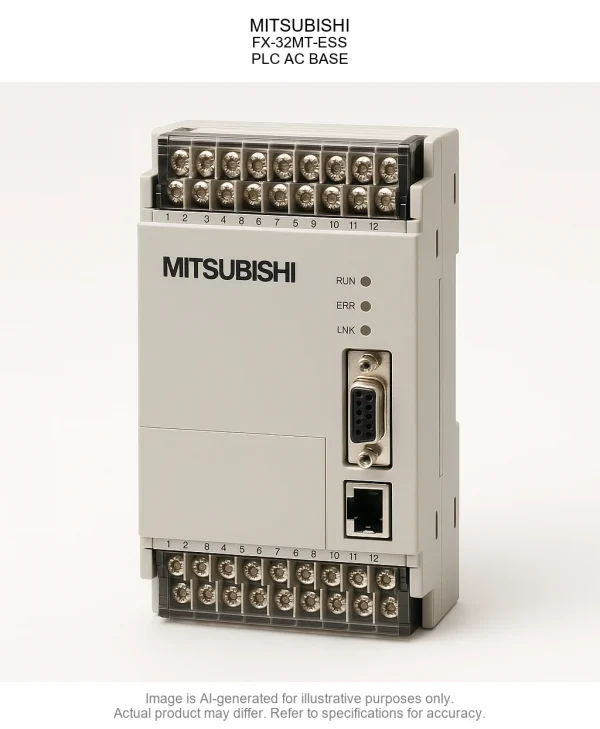 MITSUBISHI; FX-32MT-ESS; PLC AC BASE