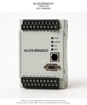 ALLEN BRADLEY; 1756-A17K; PLC CHASSIS
